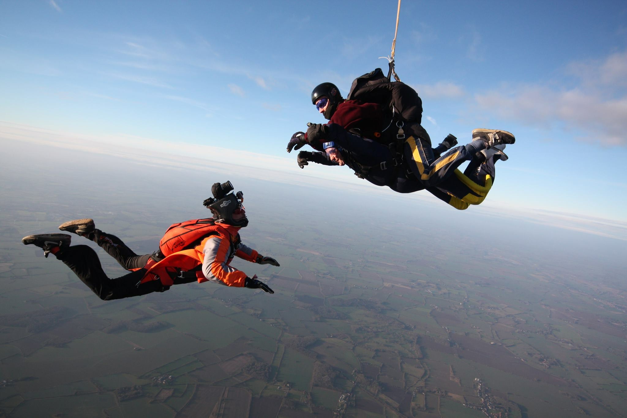 Camera Flying UK Parachuting
