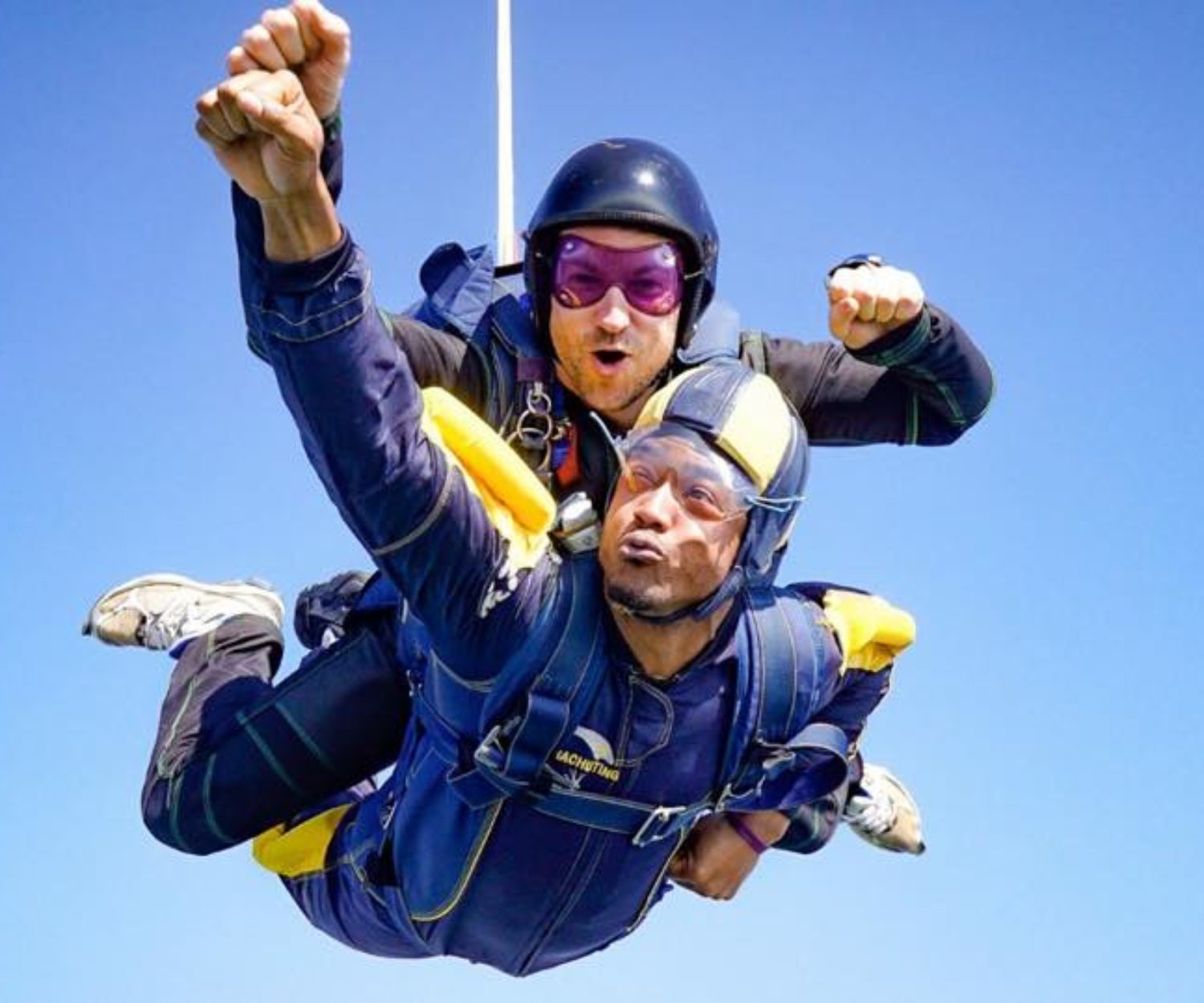 What is tandem skydiving